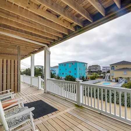 Emerald Isle Getaway With Decks And Beach Views! Exterior photo
